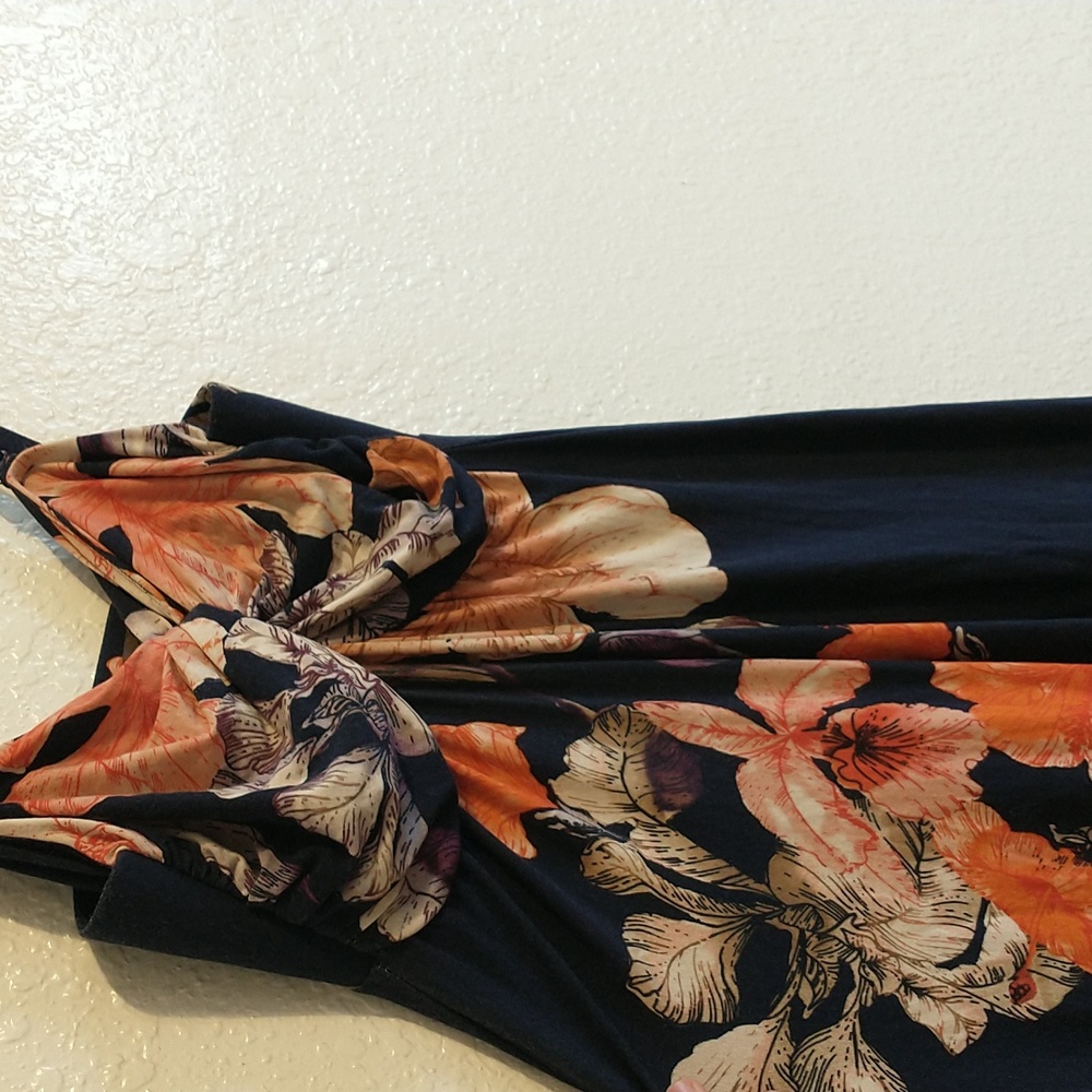 Tommy Bahama Le Grande Fleur Strapless Maxi Dress Size S - Picture 4 of 13